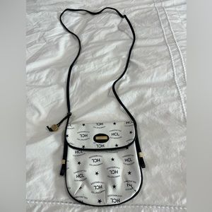 HCL genuine leather white bag